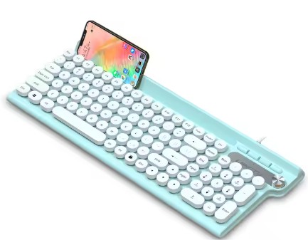 有線靜音薄膜鍵盤 辦公用